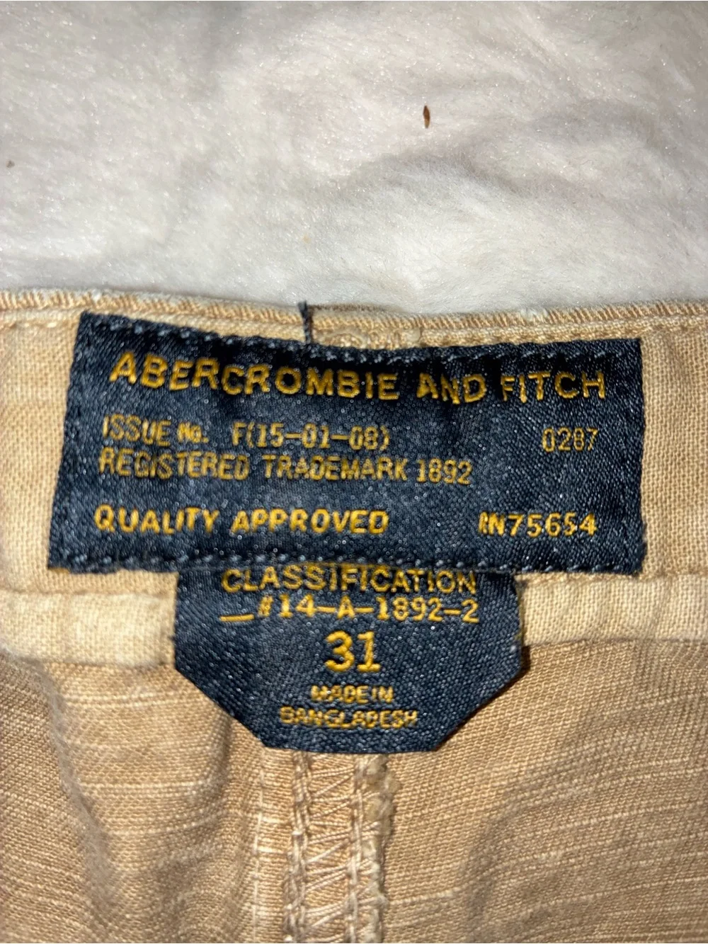 VINTAGE Abercrombie & Fitch Men's Cargo Shorts - Brown